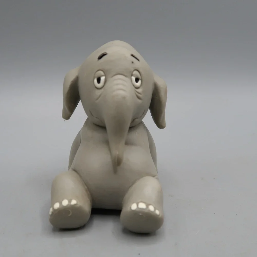 Vintage Schleich Wendelin Elephant Figurine Loriot 70s‎ German Cartoon Rare Toy